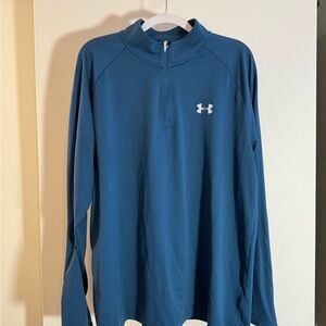 Under Armour Blue Quarter-Zip Pullover